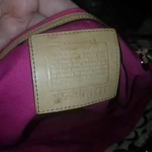 Real coach purse